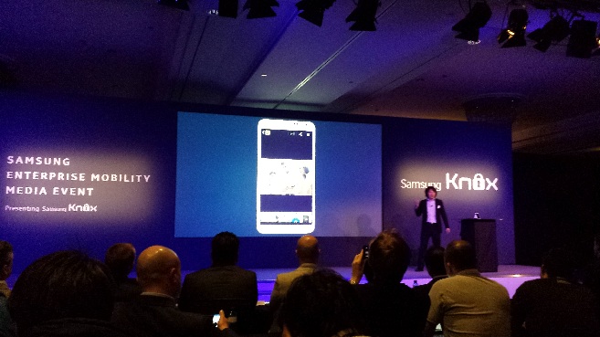 Samsung presenta Knox en el MWC