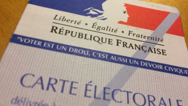 Votación electoral Francesa