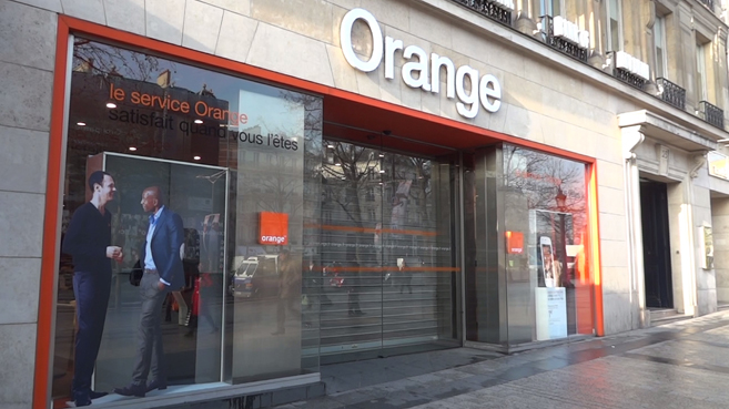 Orange tienda Paris