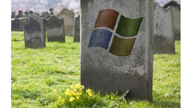 Windows XP. tumba