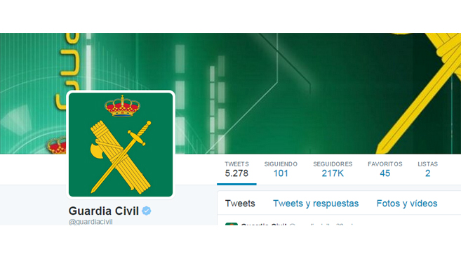 Guardia Civil Twitter