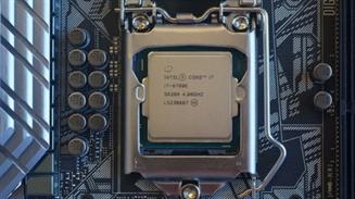 Intel Core i7 en placa base