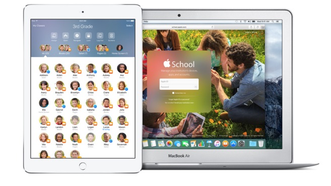 iOS 9.3 compartir iPad