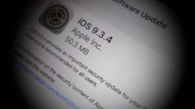 iOS 9.3 actualizacion seguridad