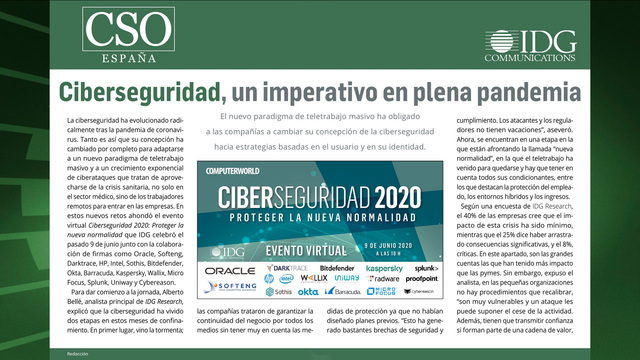 CSO Insider Ciberseguridad 2020 Bcn