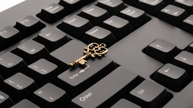 llave, teclado